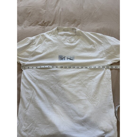Kith Mens S White Short Sleeve Crew Neck Cotton T-Shirt Windshield Streetwear - Picture 4 of 7